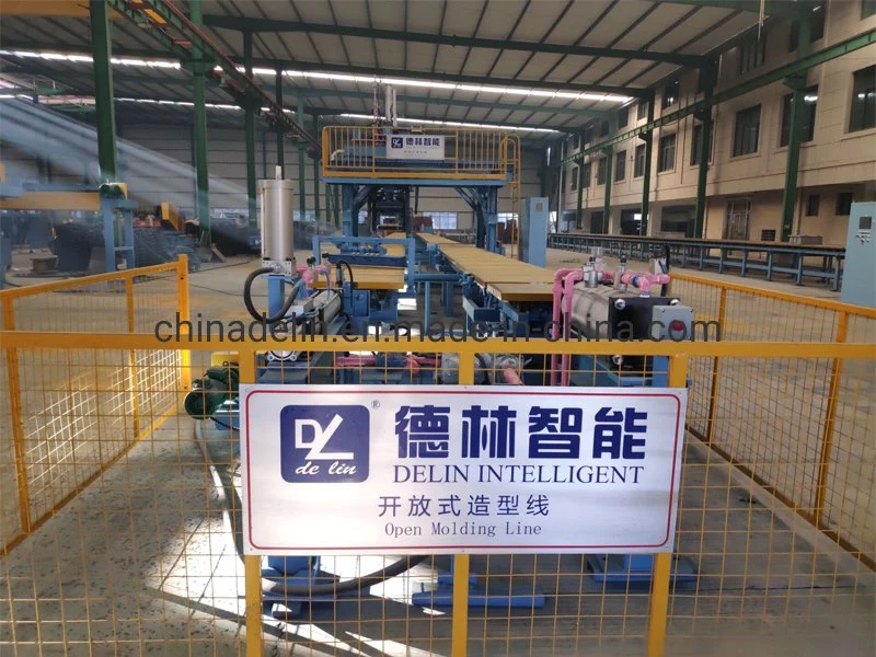 Delynn Cast Open Molding Line for Casting Iron Metal Parts and Water Pumps