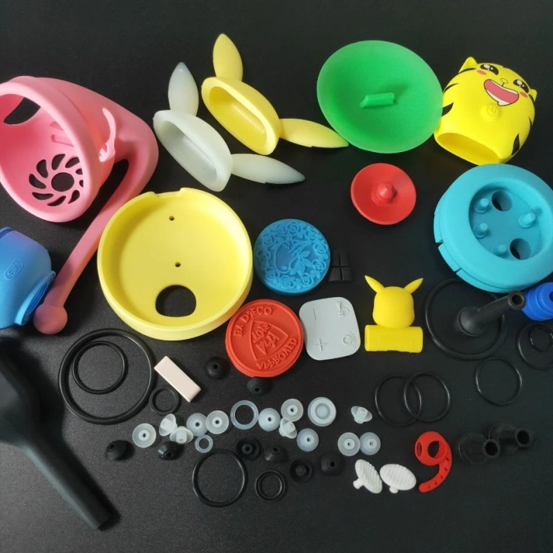 OEM ODM Custom Silicone Plastic Part Pieces Food Grade Customize Molded Silicone Rubber Product Manufacturer